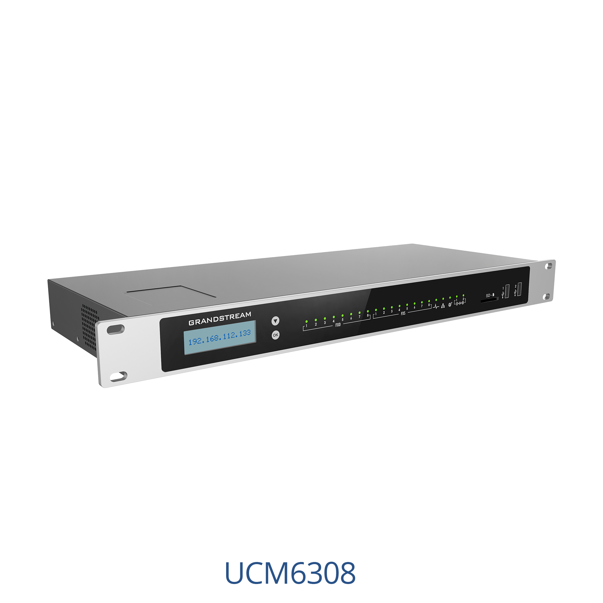 Centrala Grandstream UCM6308 (8FXS-8FXO)